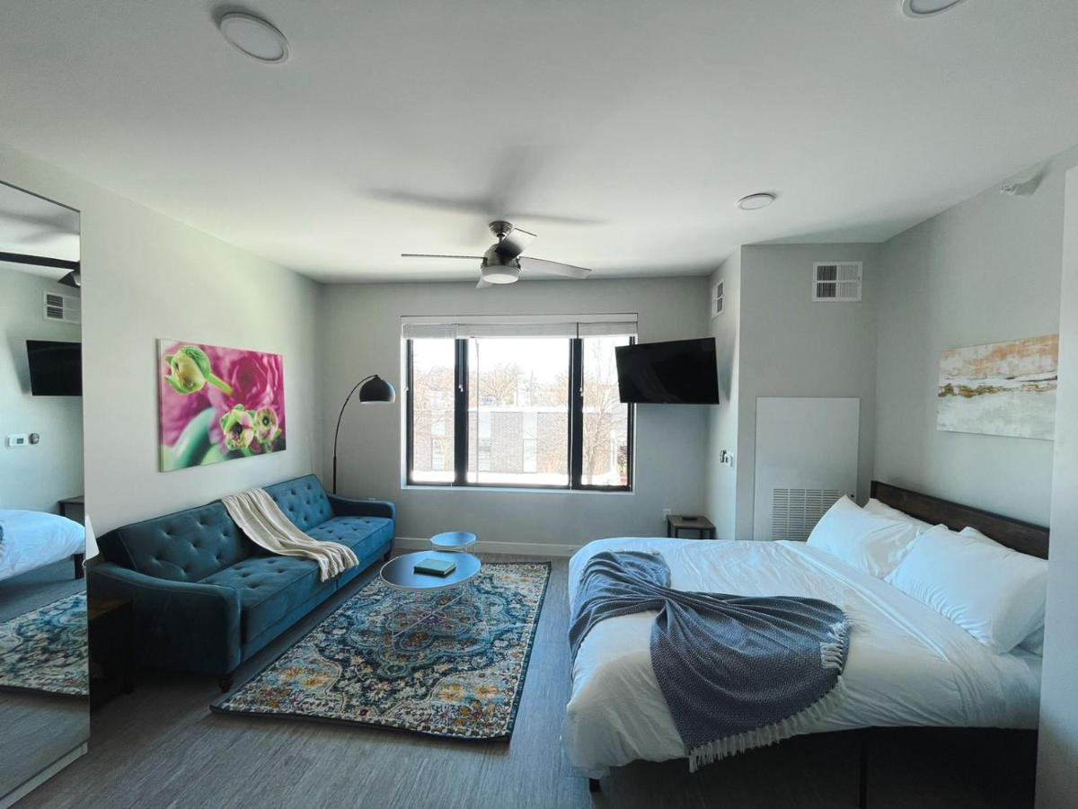 Sleepover Studio Apartments Des Moines Exterior foto